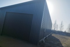 Построить склад из профлиста в Беларуси под ключ 7