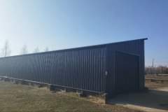 Построить склад из профлиста в Беларуси под ключ 6