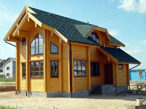 Финские дома из профилированного бруса, цена в Минске